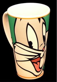 Gibson Warner Bros BUGS BUNNY 6" Cafe Latte Coffee Mug